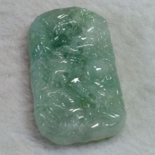 ?九龍至尊? 天然緬甸玉A貨翡翠-冰飄花 精雕 九龍【92jade 遇見善緣】現貨特惠