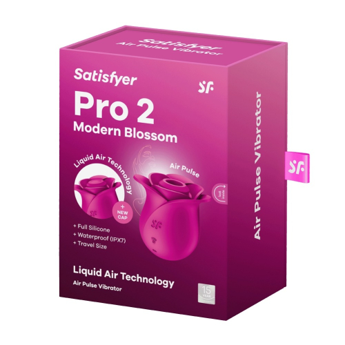 德國 Satisfyer 拍打吸吮 Pro 2 Modern Blossom 綻放玫瑰 按摩棒