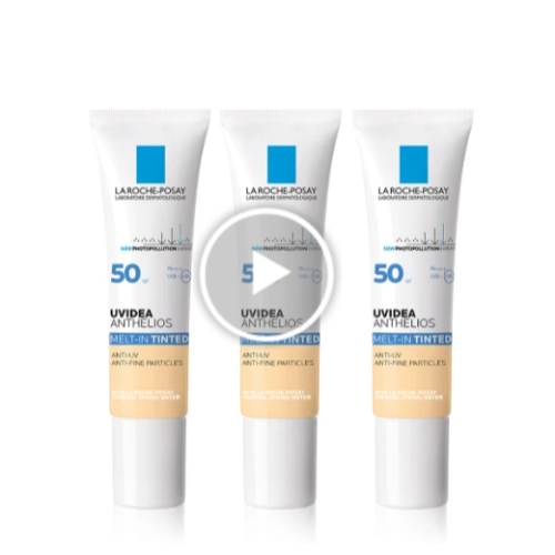 理膚寶水 全護清爽防曬液SPF50 PA++++ 潤色 30ml(3入組)