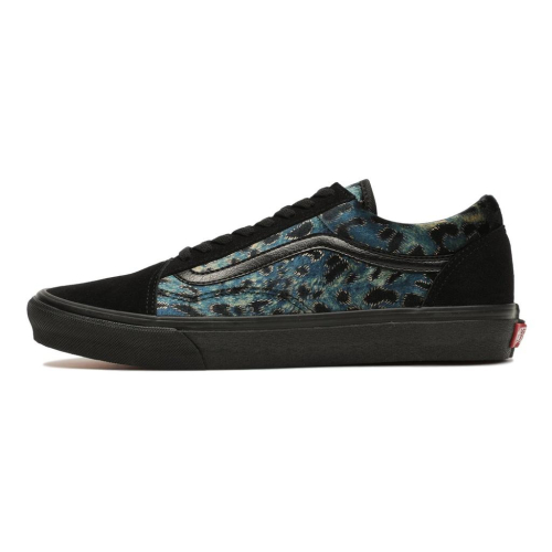 [unclev1966] Vans Old Skool JP 日線 豹紋 斑點 藍水綠動物紋 絨毛 麂皮 滑板鞋 男女款