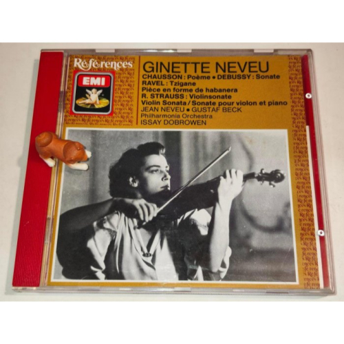 好音悅 Ginette Neveu Chausson Debussy Ravel R. Strauss EMI SONO