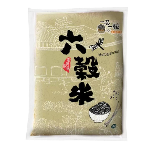 宅配免運 好市多官網代購 一芯一粒 六穀米 2公斤 X 2入 穀米