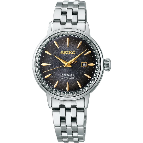 SEIKO 精工 Presage 限量調酒師 STAR BAR 機械女錶30.3mm2R05-00C0