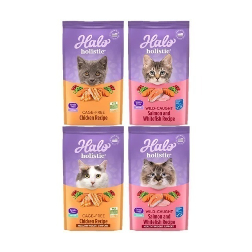 HALO 嘿囉 幼貓/成貓 無穀飼料 顆粒 300g/3磅/1.36kg 無穀飼料