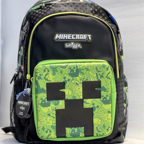 預購? Minecraft我的世界麥塊週邊澳洲書包正品Smiggle2-5年級中高年我的世界麥塊創世神大童男童書包