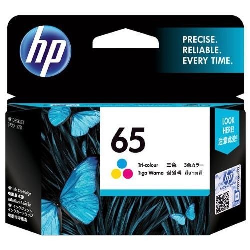 HP 65 Tri-color Original Ink Cartridge N9K01AA