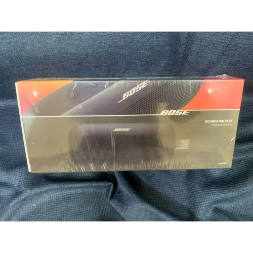 BOSE Soundlink Flex Ⅱ 防水防塵IP67 織帶掛環輕巧可攜式藍牙揚聲器(第二代) 黑