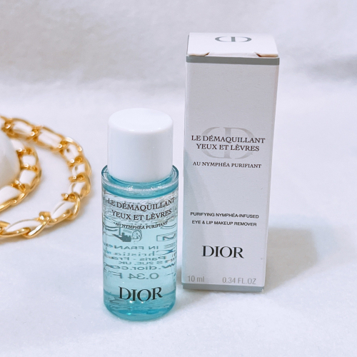 Dior迪奧 極淨舒緩眼唇卸妝液 10ml 專櫃貨 全新 卸妝乳 卸眼唇液