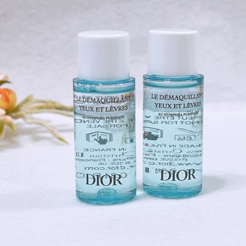Dior迪奧 極淨舒緩眼唇卸妝液 10ml 專櫃貨 全新 卸妝乳 卸眼唇液