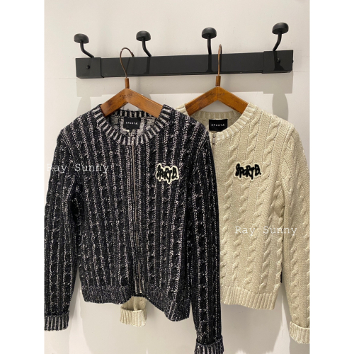 RS代購 - Sport b 全新正品優惠 Sport b.女裝-門市新品 拉鍊毛衣 贈品牌袋子