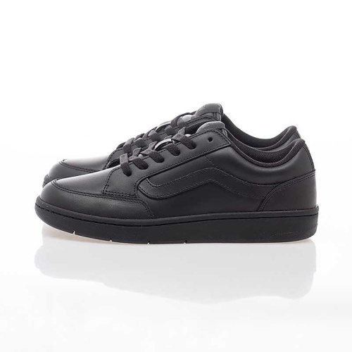 [unclev1966] Vans CANORA JP 日線 全黑 黑色 皮革 耐髒 滑板鞋 止滑 好搭 男女款