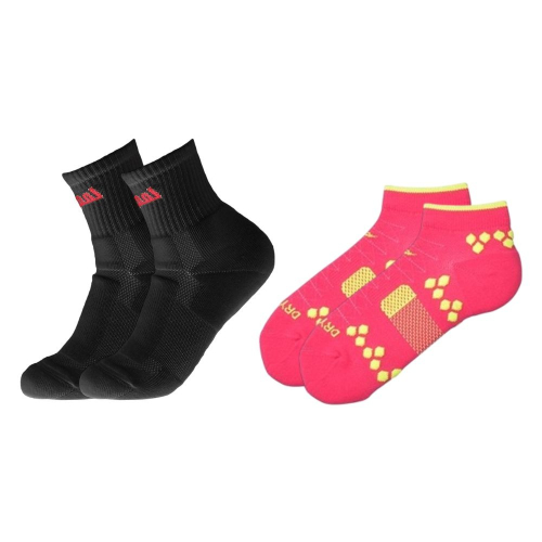 LOOPAL 女款運動機能踝襪 買五送一 21-24cm 彈性佳 緊密包覆 透氣 LAWC2113 【樂買網】