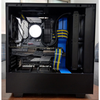 【小熊♫MOD】恩傑 NZXT H510i x 客戶ＤＩＹ模組線材展示分享//H710i.H510i.NZXT H1.N