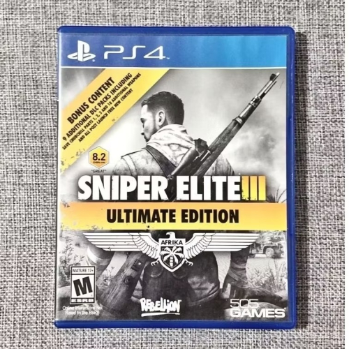 【小確幸】PS4 狙擊之神 3 狙擊精英3 Sniper Elite 3 英文版 遊戲片 光碟