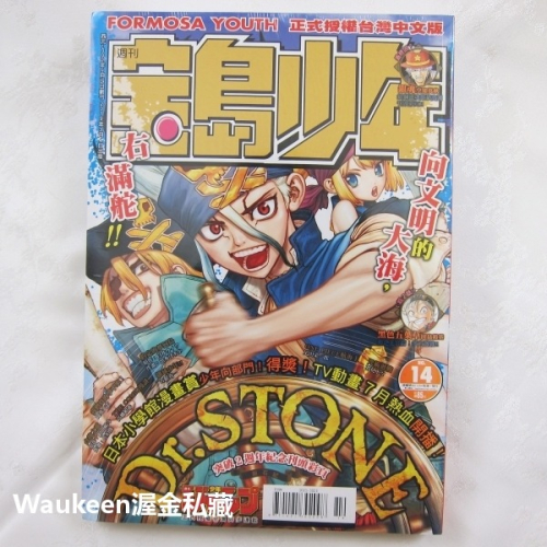 寶島少年週刊 FORMOSA YOUTH 14 2019 1264 Dr STONE 新石紀 排球少年 食戟之靈 銀魂