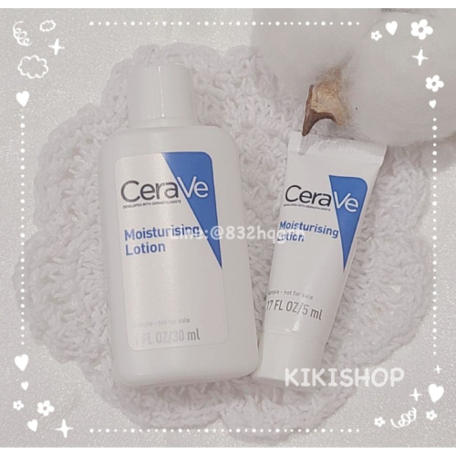 ✿CeraVe 適樂膚✿ 適樂膚 長效清爽保濕乳 5ml / 30ml 小樣 試用品 旅行瓶 乳液 清爽保濕