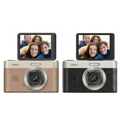 ✅現貨 公司貨2年保固? Kodak PIXPRO C1 柯達 數位相機 復古CCD風 翻轉螢幕 Vlog 自拍 神器