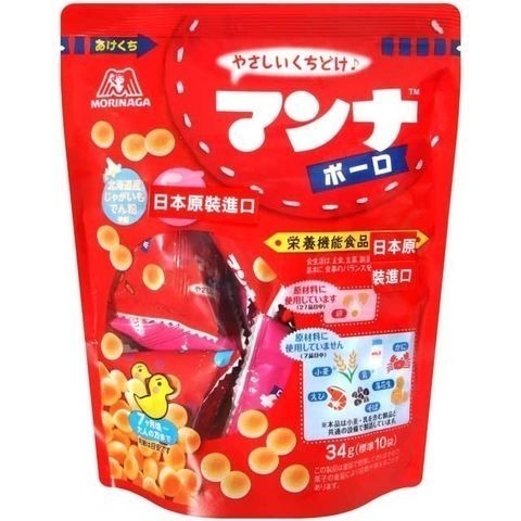 MORINAGA森永製菓 嬰兒立袋小饅頭