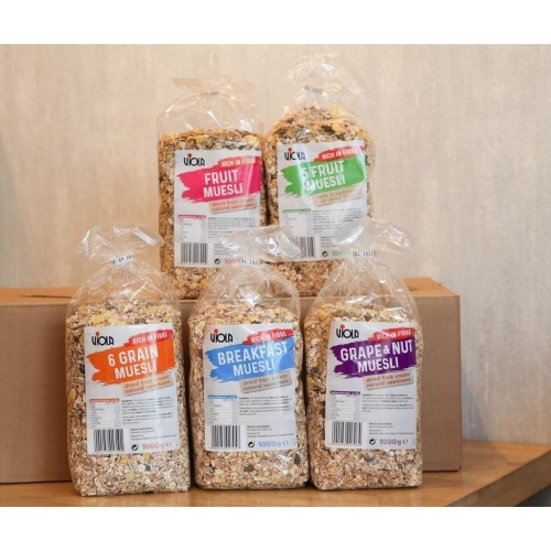 [有貨] 德國 Viola 綜合穀片 全系列 水果穀片 早餐穀片 麥片 燕麥片 Muesli 1000g