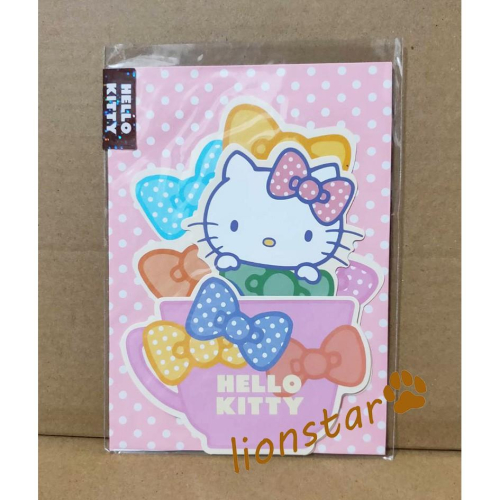 正版 三麗鷗 Hello Kitty 立體 小卡 生日卡 萬用卡 禮物卡 信紙 信封