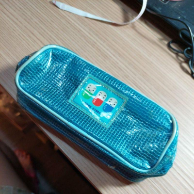 古早塗鴉藥丸三兄弟筆袋收納包化妝包