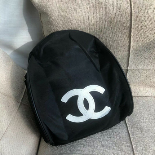 VIP積分贈禮 Chanel 香奈兒 後背包 雙肩背包 實用尼龍 秀場禮品現貨雙肩包黑色肩背包手提包 方便實用 好氣質