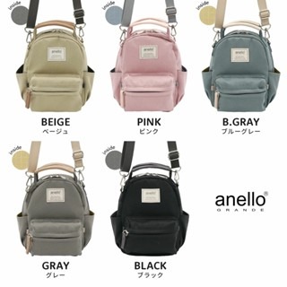 ✽DDJP小舖✽日本限定 anello 後背包造型 2way迷你輕量手提斜背包 5色 撞色系搭配 手提包 斜背包 小包