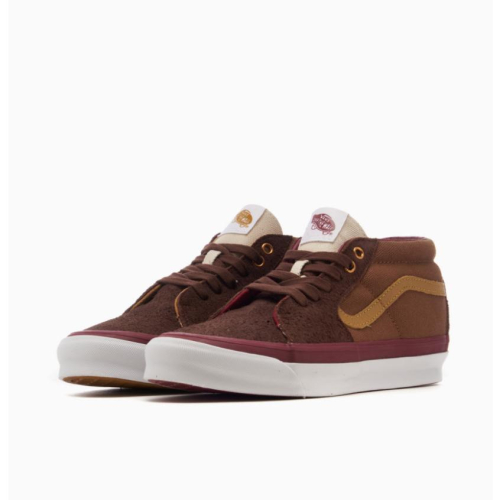 [unclev1966] 代購 Vans Vault Og Sk8-Mid 咖啡 褐色 麂皮 秋冬 工裝 CITY風