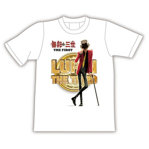 魯邦三世 THE FIRST 3D電影 劇場版 T恤 L號 T-shirt 普威爾精品 銘成科技 贈首映明信片或書卡