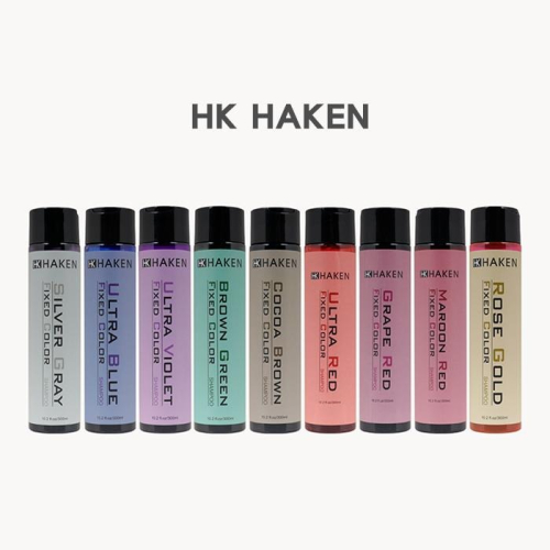 HK HAKEN 增色洗髮精 300ml 補色洗髮精 矯色洗髮精 去黃 護色-PQ美妝
