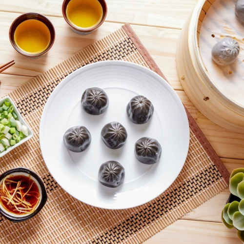 黑芝麻鮮肉湯包