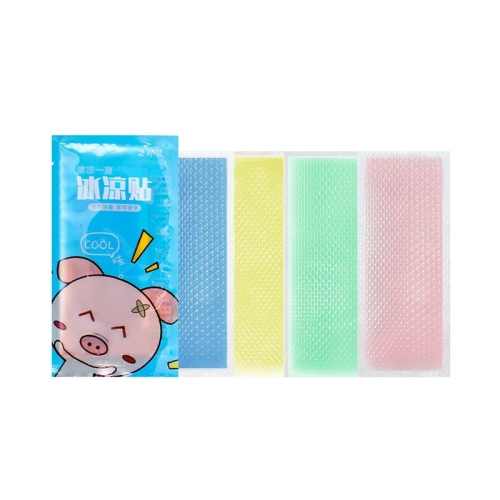 水果味冰涼貼片 冰涼貼片 退熱貼 降溫神氣 清涼消暑 降溫退熱 冰涼貼 散熱貼 降溫貼 涼感貼片【JJ0803】