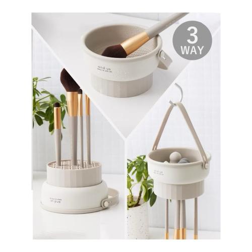 日系品牌 3coins刷具收納/清洗/晾曬3合一