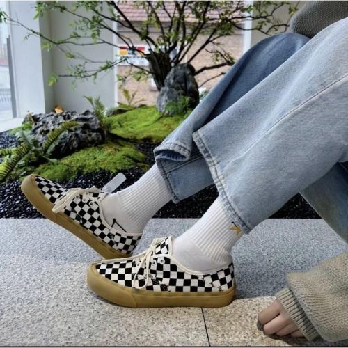 [unclev1966] 現貨Vans Authentic checkerboard 棋盤格 深膠 日韓 男女款