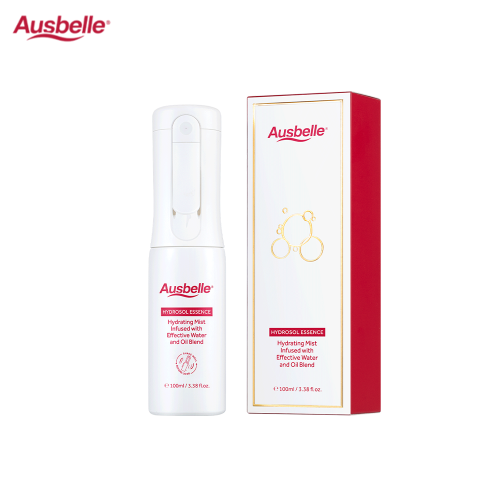 【限時購】澳洲 Ausbelle 玫瑰水油精萃水保濕噴霧 100ml (贈送濕敷綿)