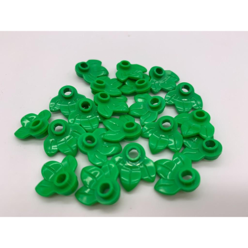 樂高 LEGO ​​​32607 植物 亮綠色葉片 綠葉 三葉 樹葉 葉子 Bright Green Plant