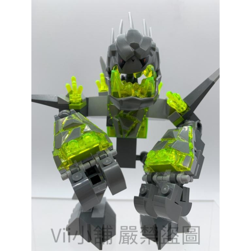 二手 樂高 LEGO 8962 Crystal King 水晶王 水晶石魔王 能量 地心探險系列 礦工 小石怪 大石怪