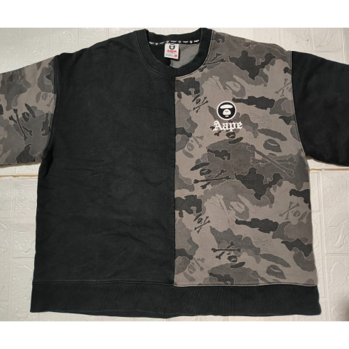 (9626) AAPE 長袖上衣 胸圍136 衣長71