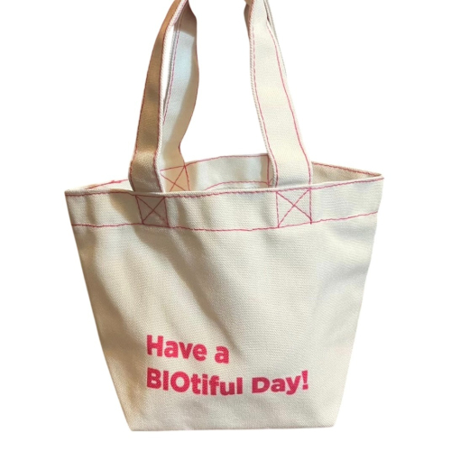 ❮全新❯ Have a BIOtiful Day! 帆布袋 結婚伴手禮 喜糖帆布包 婚禮手提袋 禮品袋 帆布環保袋