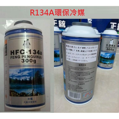 [出清現貨]R134a 車用冷媒 300G環保冷媒 補充罐