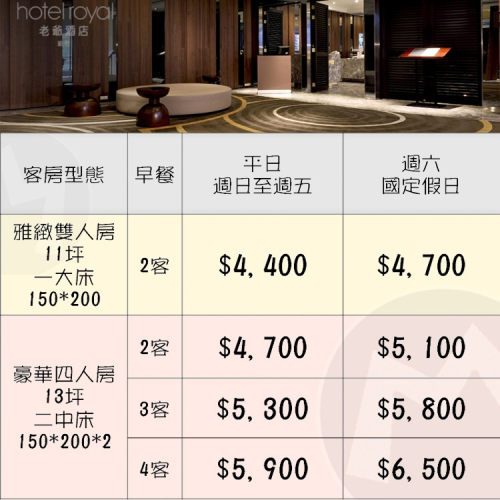 (瑪利歐旅遊網)新竹好吃好玩～新竹老爺酒店『雅緻雙人房/行政客房/豪華客房』含早餐+設施【六福村順路去】竹科旁3300起