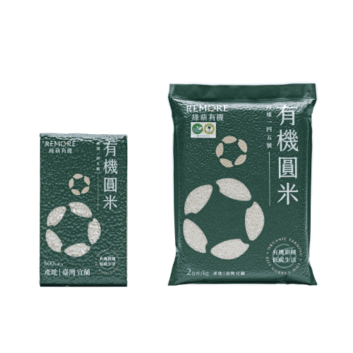 有機圓米2kg兩入組