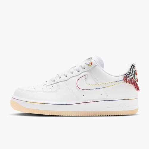【大力好物】Nike Air Force 1 07 白色 女鞋 休閒鞋 復古球鞋 AF1 流蘇 FN8918-111