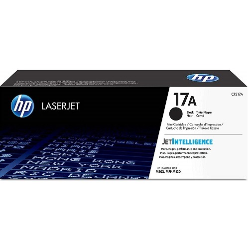 HP 17A Black LaserJet Toner Cartridge CF217A
