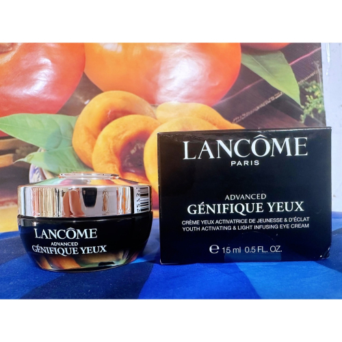 蘭蔻 超未來肌因亮眼精粹霜15ML 百貨公司專櫃正貨盒裝 2027.04.1