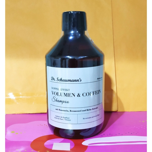 德國紹曼博士正宗咖啡因豐盈芯生洗髮露500ml