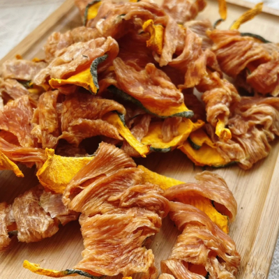 南瓜雞肉捲
