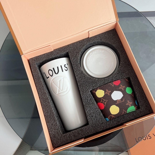 LV 白色古瓷 馬克杯 隨身瓶 陶瓷杯 隨身杯 杯子 VIP禮品❤️ 奢華日常必備 隨行杯 高級配件 CO值高 送禮自用兩