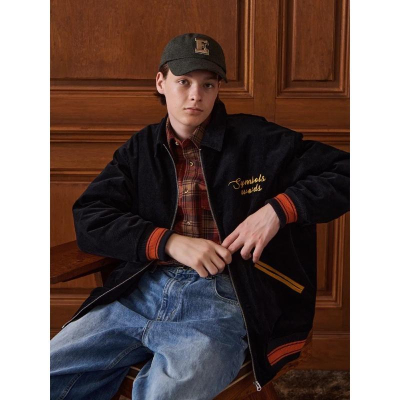【Evistub】22FW 日本質料燈芯絨夾克外套 S號 美式復古 寬鬆 CITY BOY