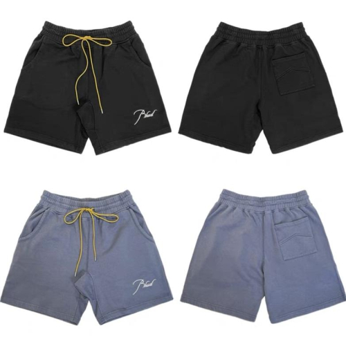 SHORTS 水洗 復古 刺繡 休閒褲 運動褲 短褲